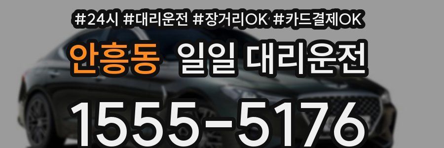 안흥동 일일 대리운전