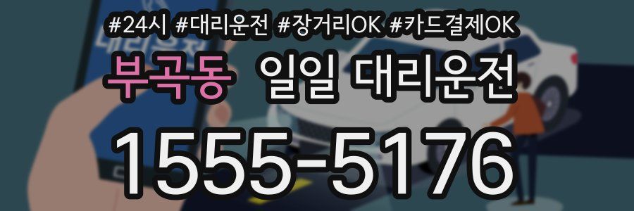 부곡동 일일 대리운전