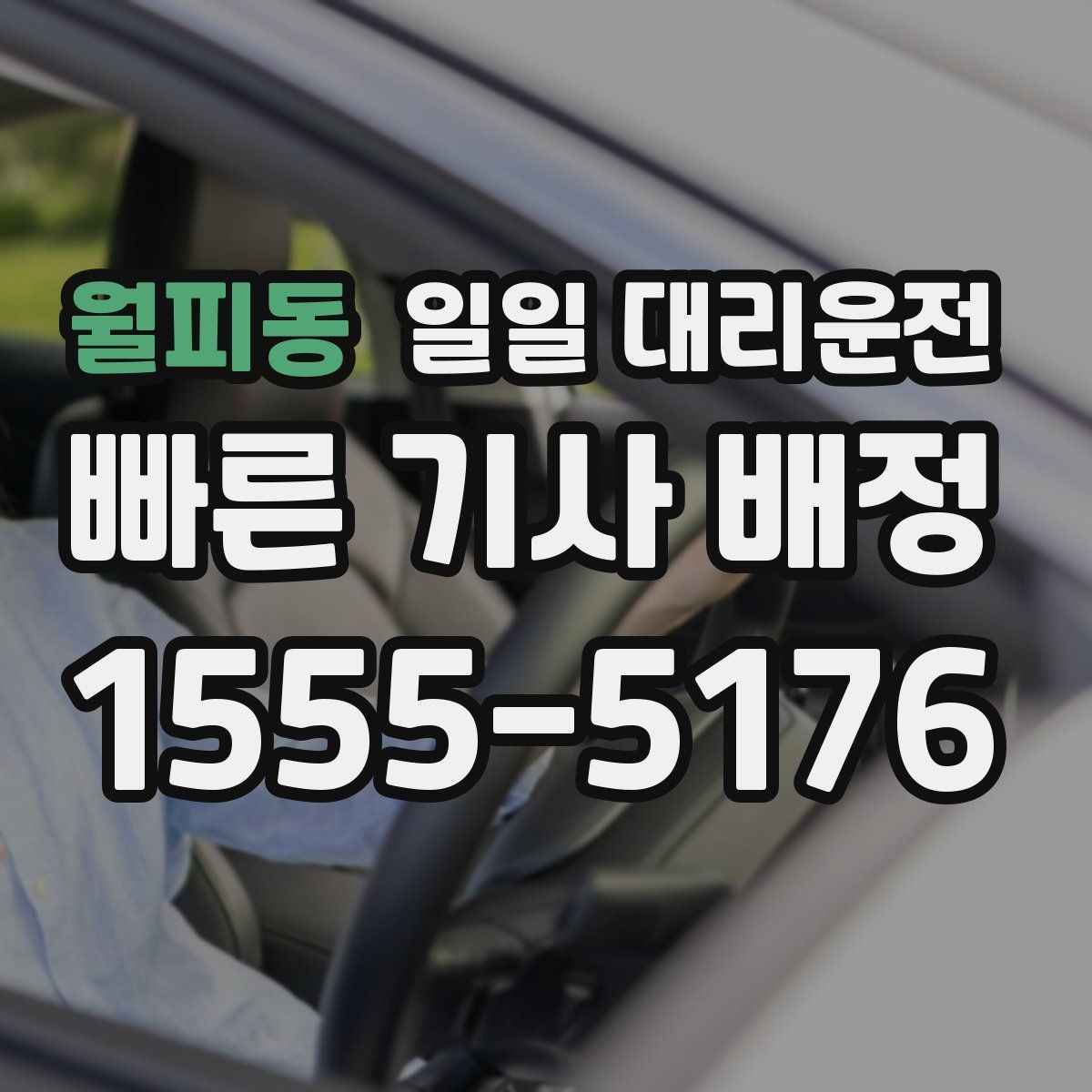 월피동 일일 대리운전