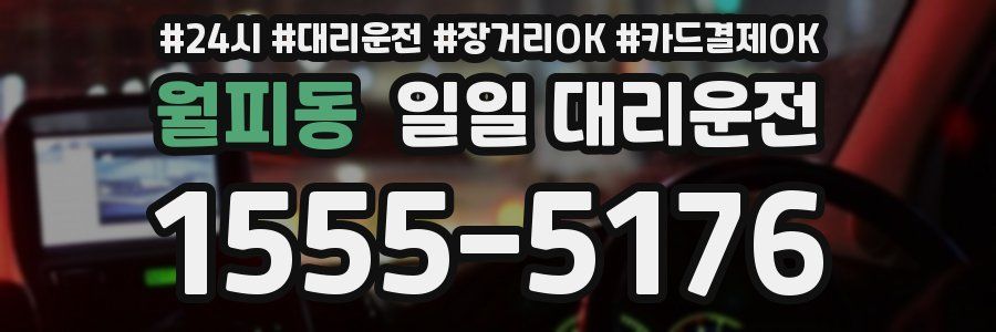 월피동 일일 대리운전