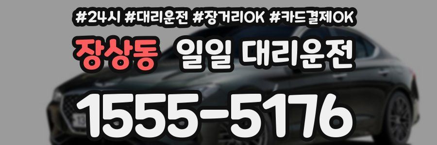 장상동 일일 대리운전