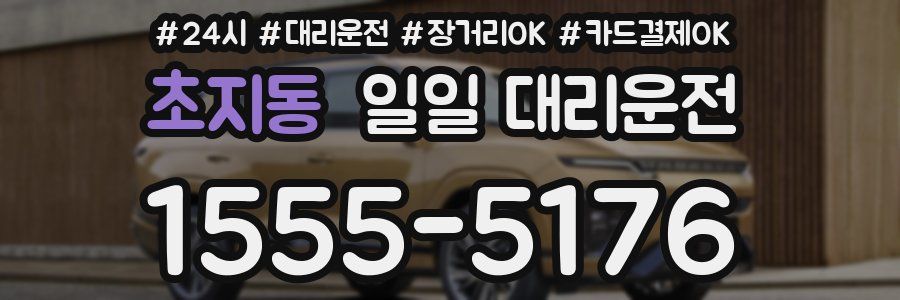 초지동 일일 대리운전