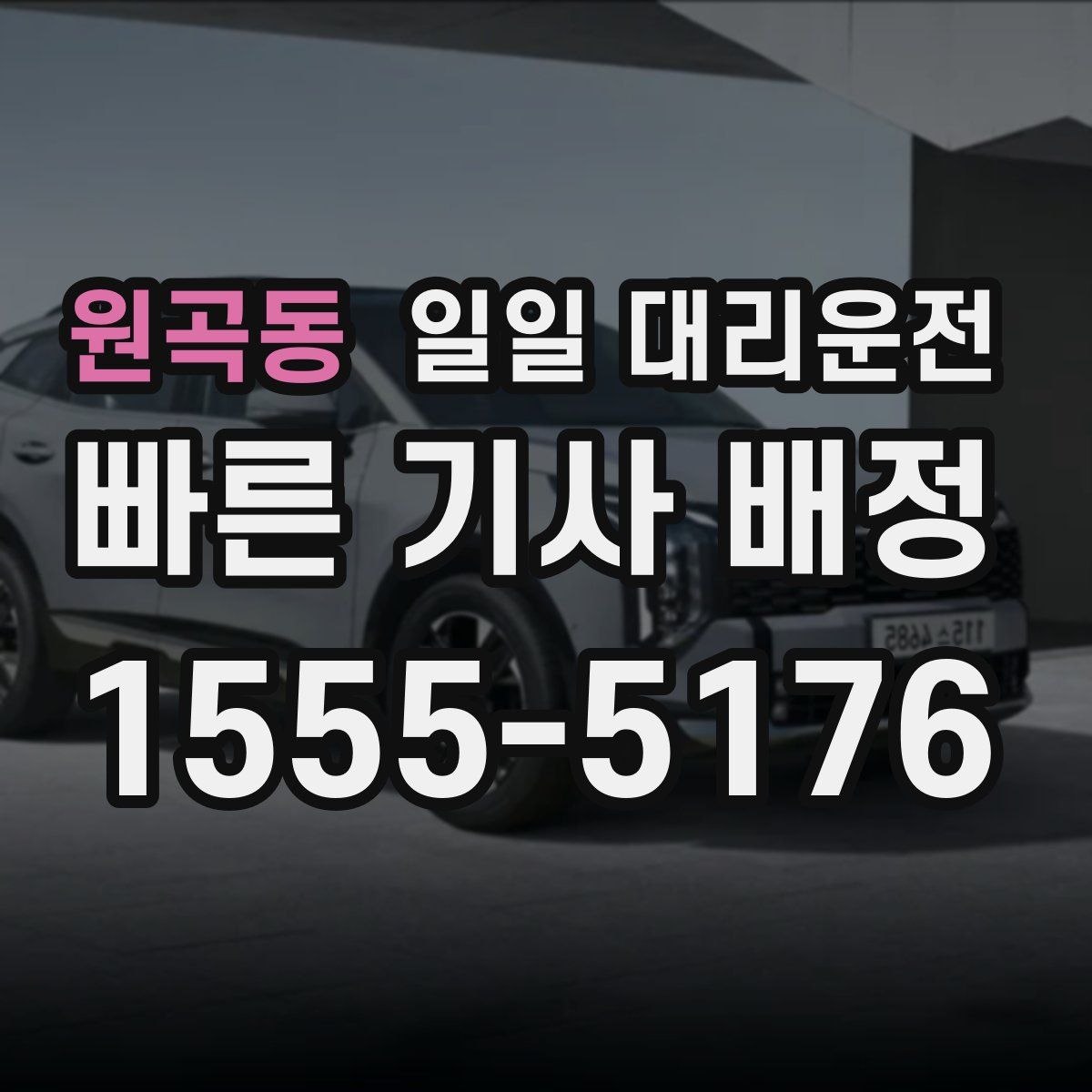 원곡동 일일 대리운전
