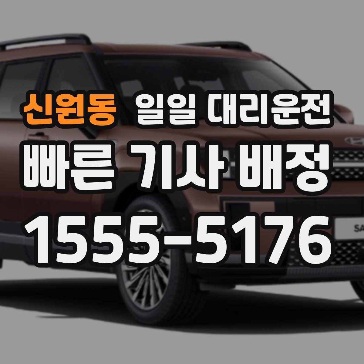 신원동 일일 대리운전