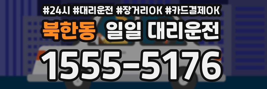 북한동 일일 대리운전