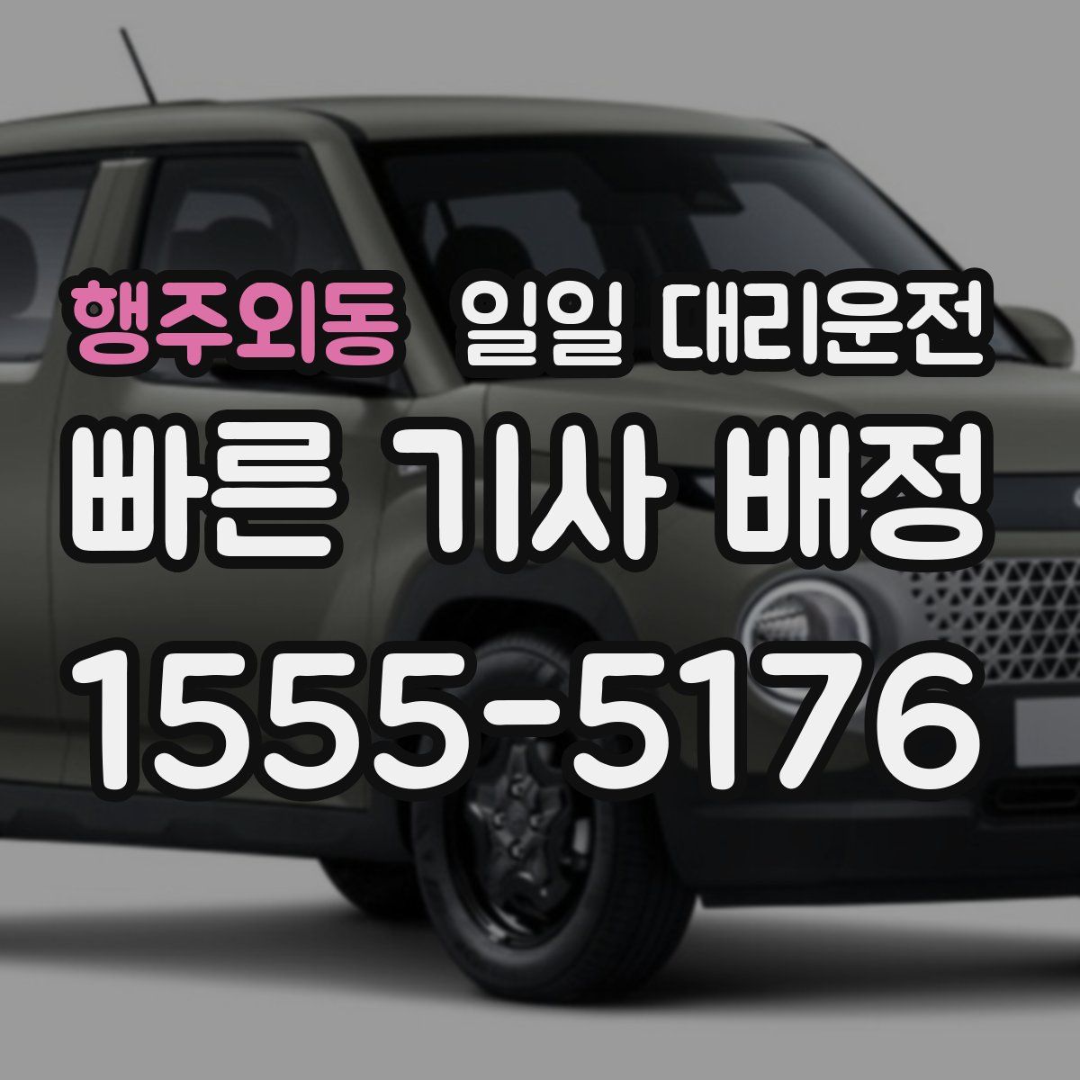 행주외동 일일 대리운전