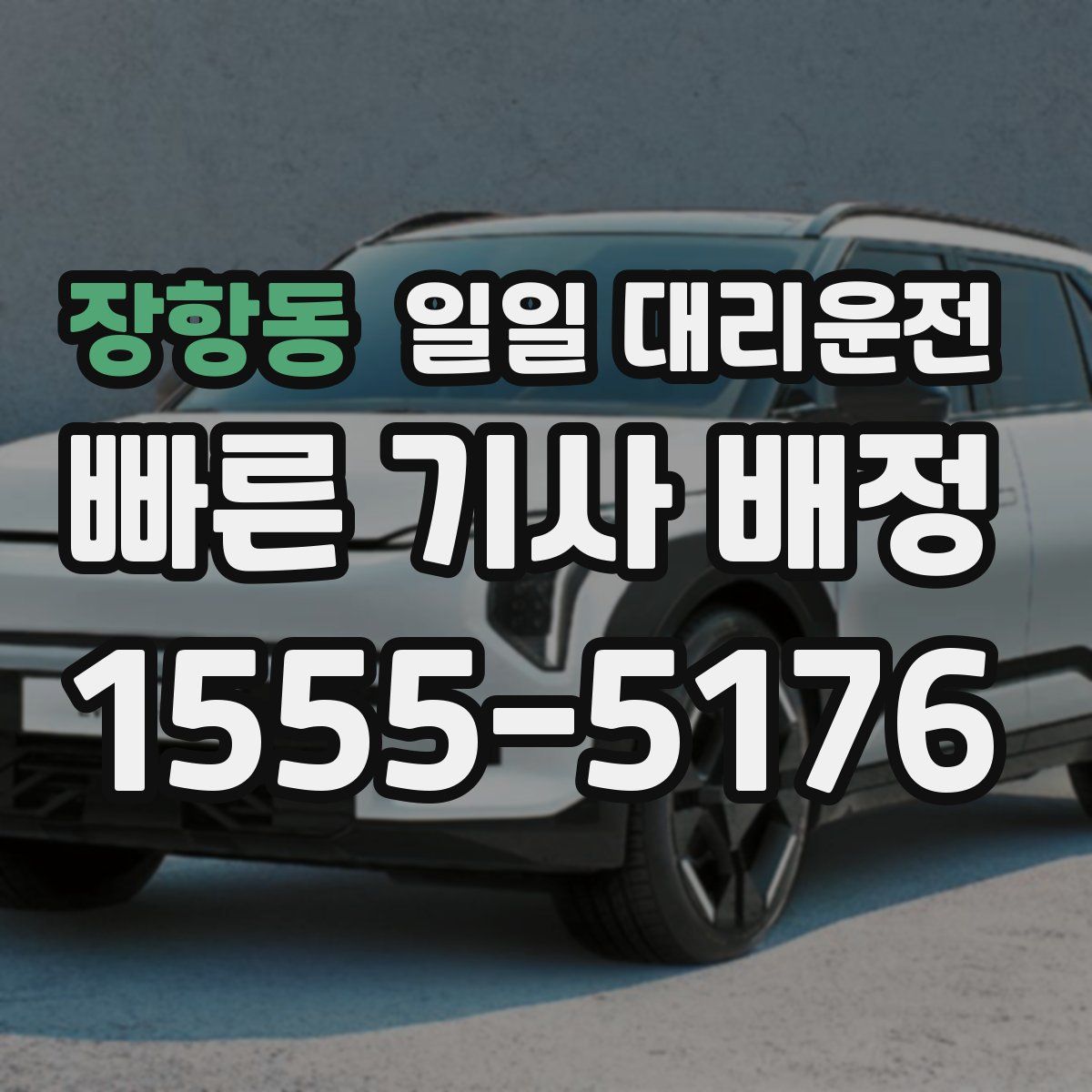 장항동 일일 대리운전