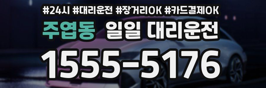 주엽동 일일 대리운전