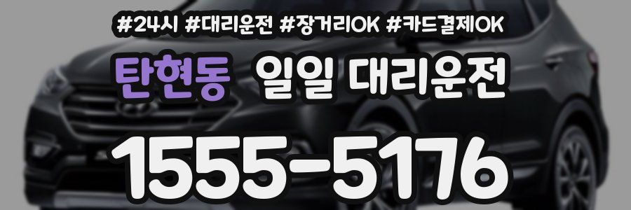 탄현동 일일 대리운전