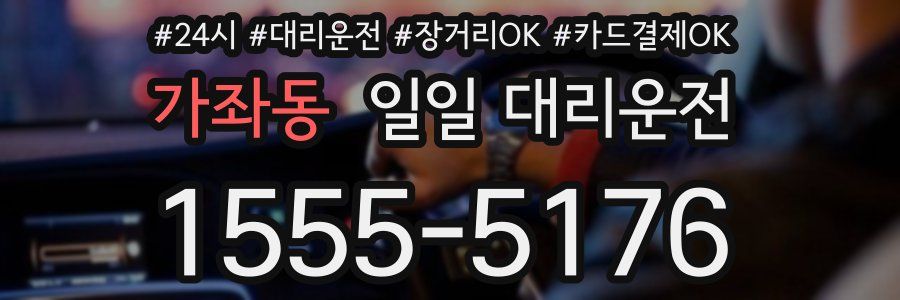 가좌동 일일 대리운전