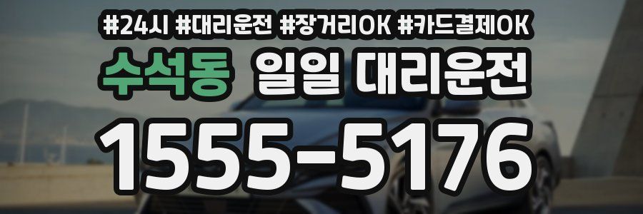 수석동 일일 대리운전