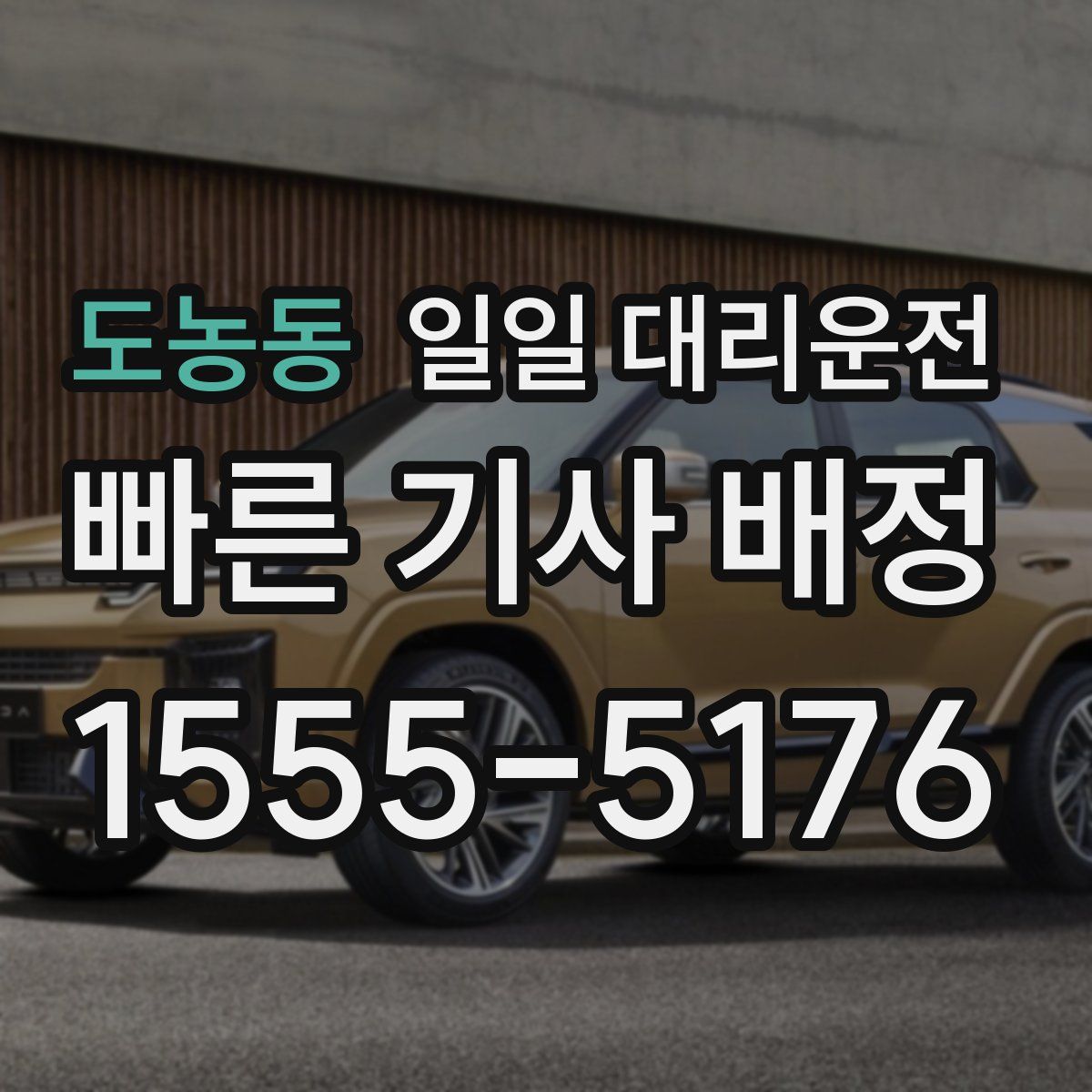 도농동 일일 대리운전