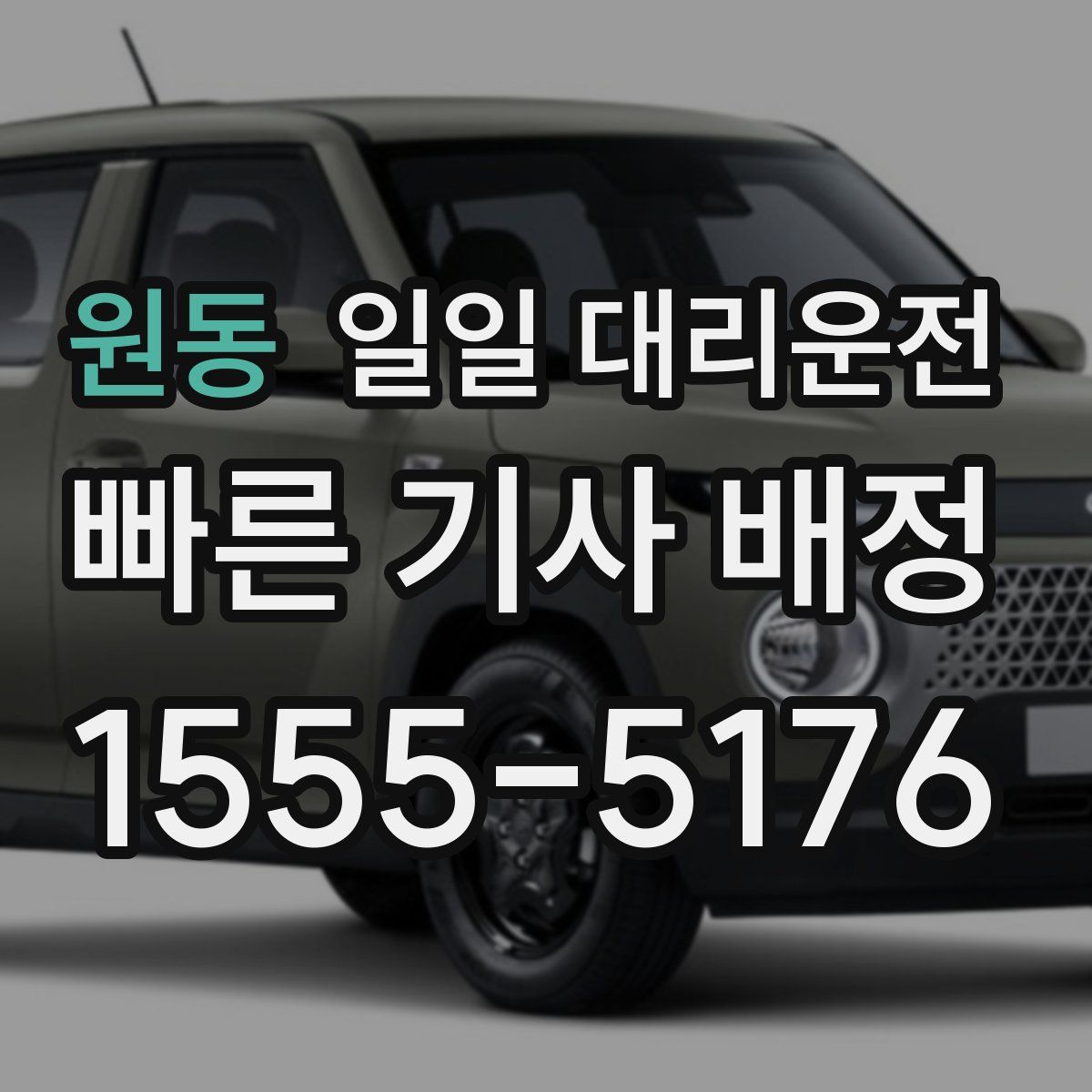 원동 일일 대리운전