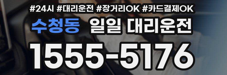 수청동 일일 대리운전