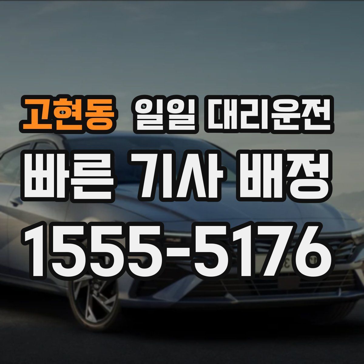 고현동 일일 대리운전