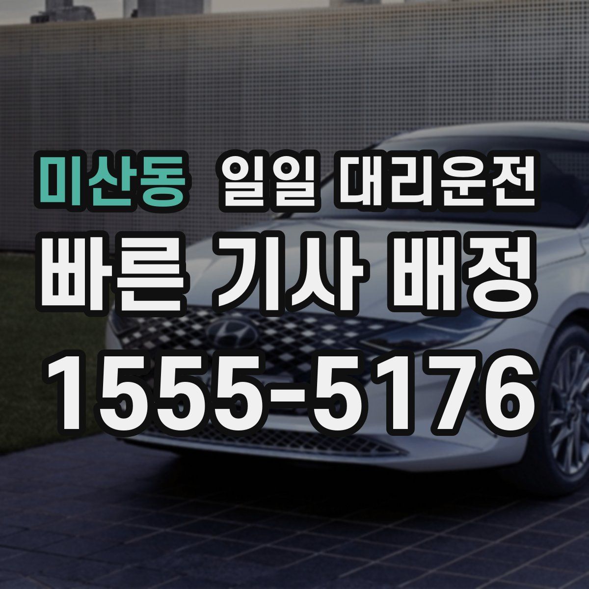 미산동 일일 대리운전