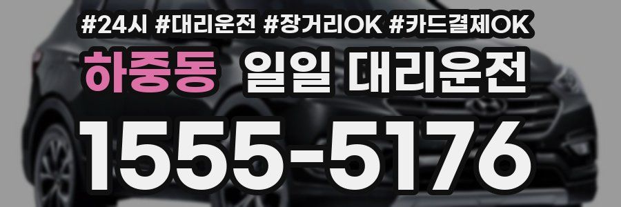 하중동 일일 대리운전
