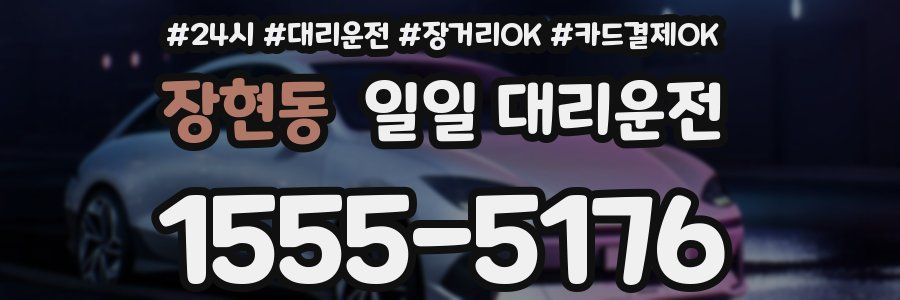 장현동 일일 대리운전