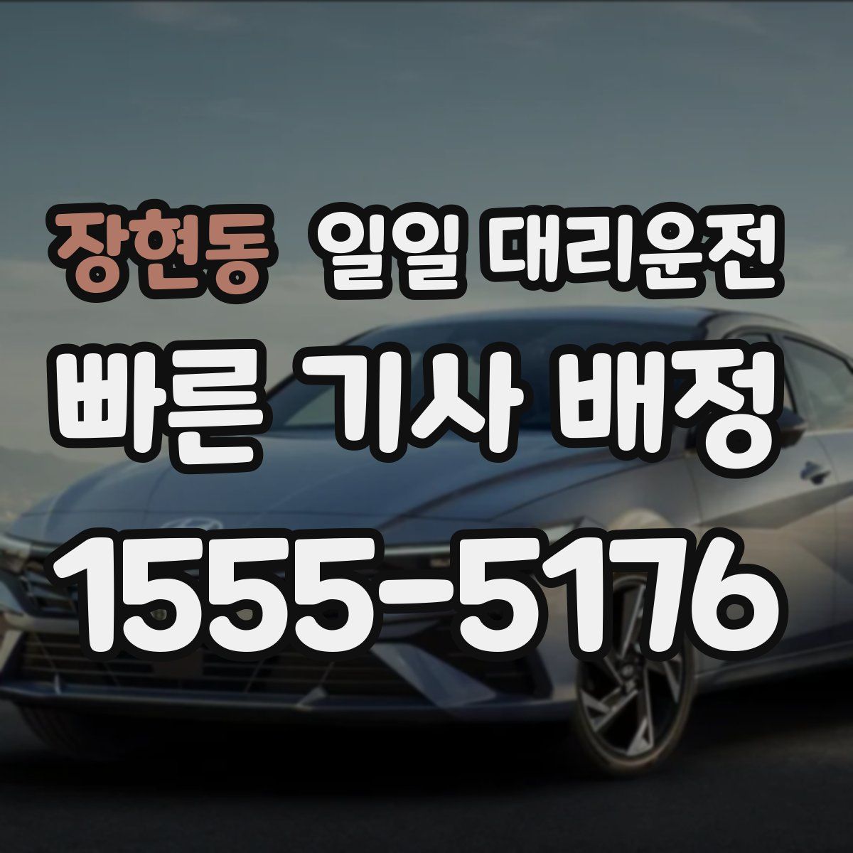 장현동 일일 대리운전
