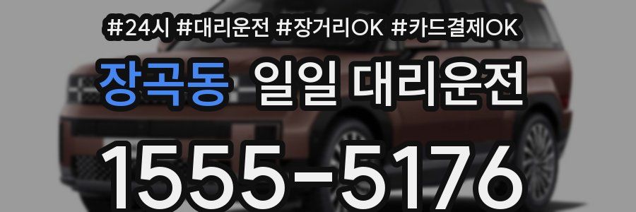 장곡동 일일 대리운전