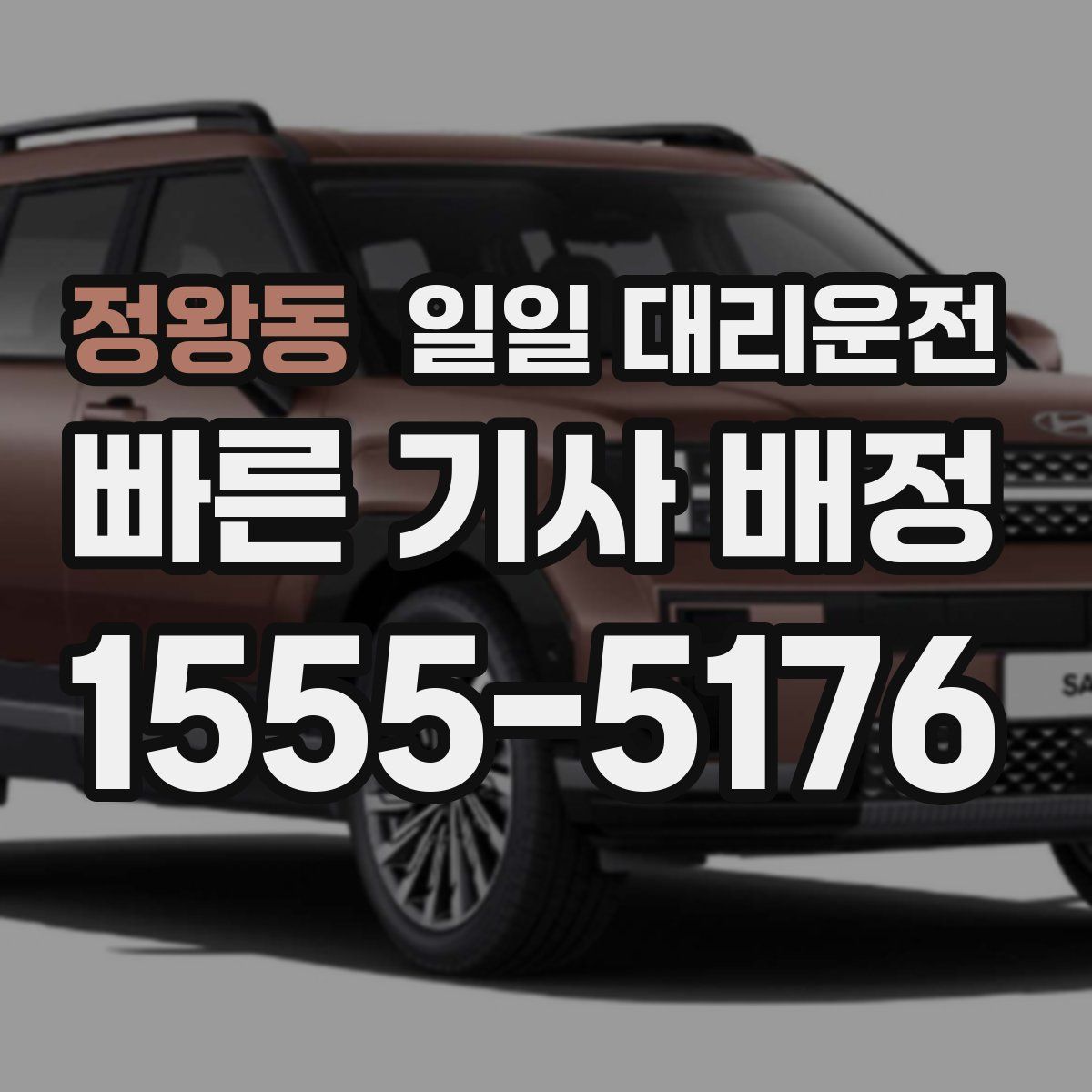 정왕동 일일 대리운전