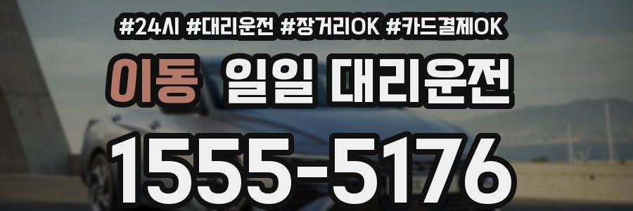 이동 일일 대리운전