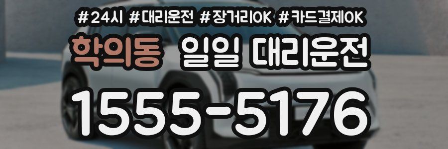 학의동 일일 대리운전