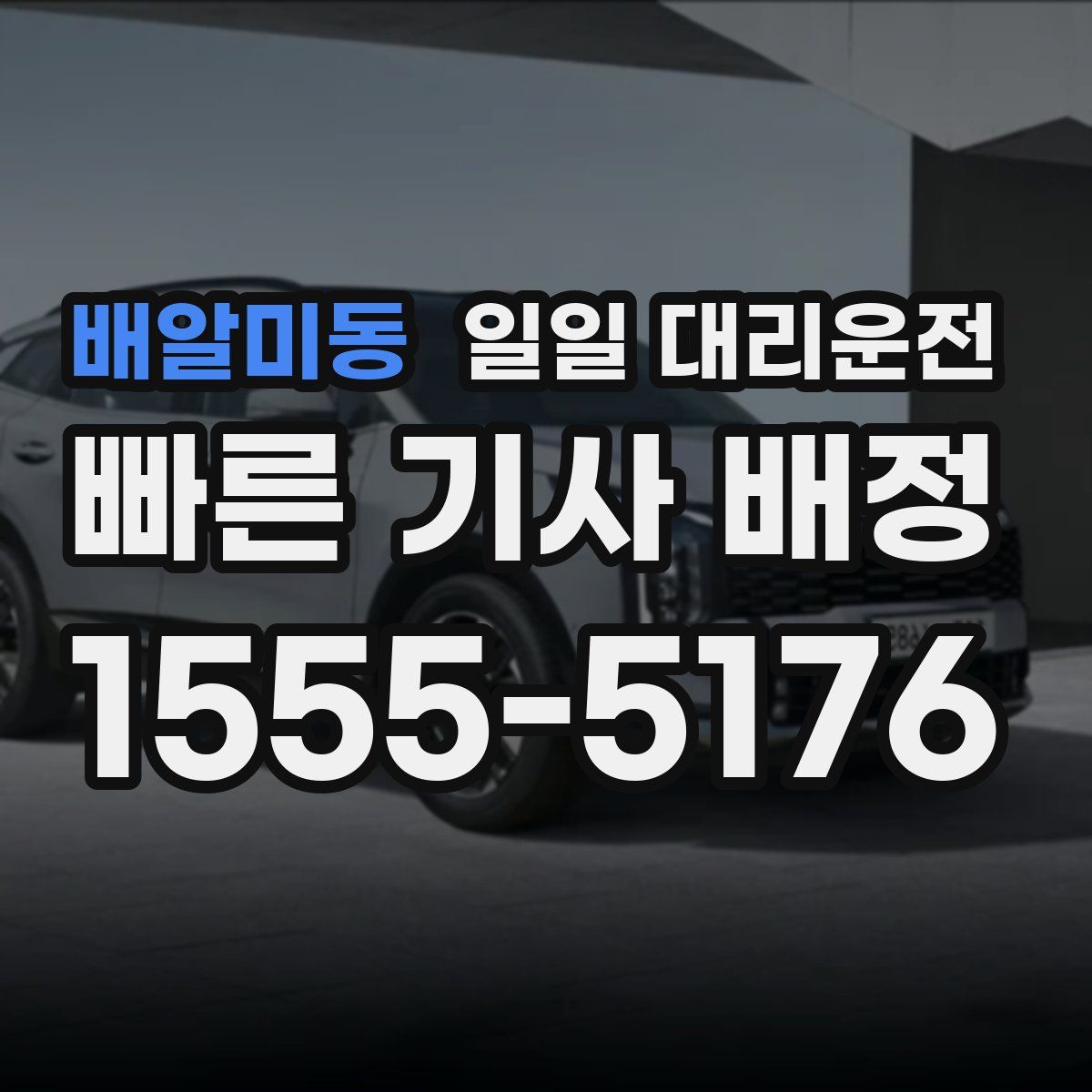 배알미동 일일 대리운전