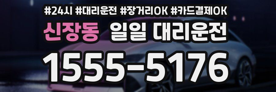 신장동 일일 대리운전