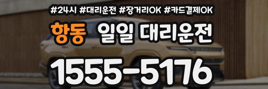 항동 일일 대리운전