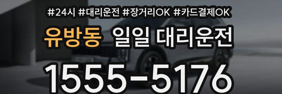 유방동 일일 대리운전
