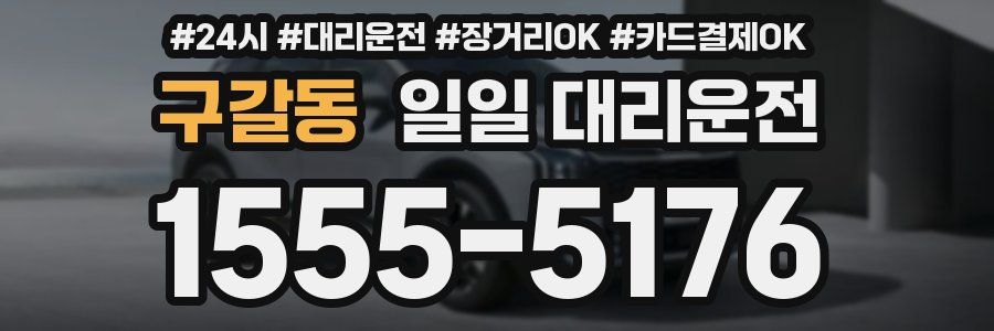 구갈동 일일 대리운전