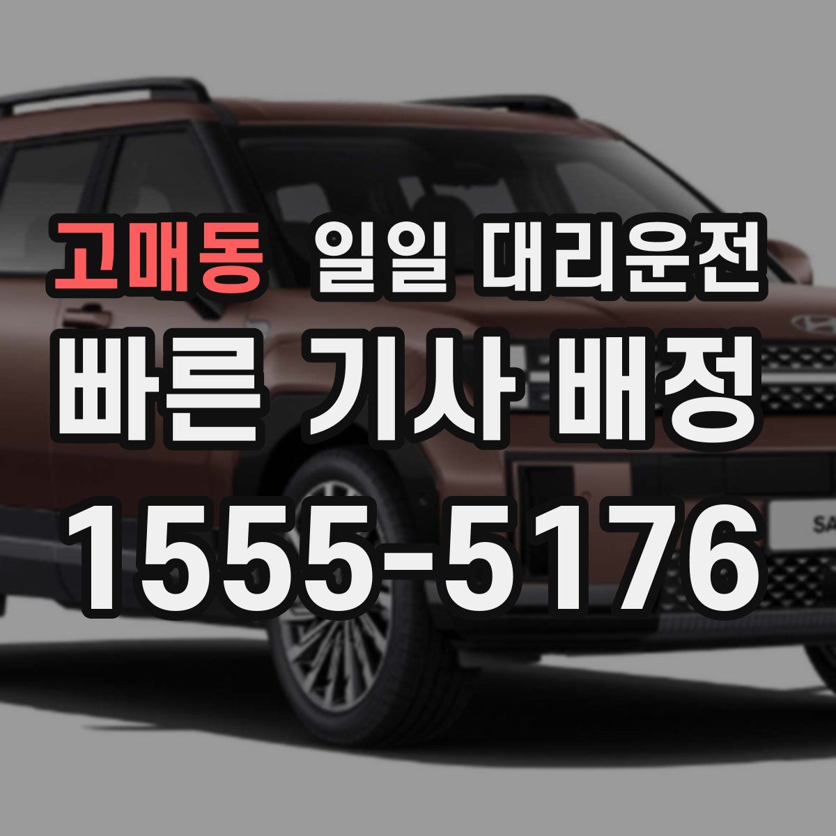 고매동 일일 대리운전
