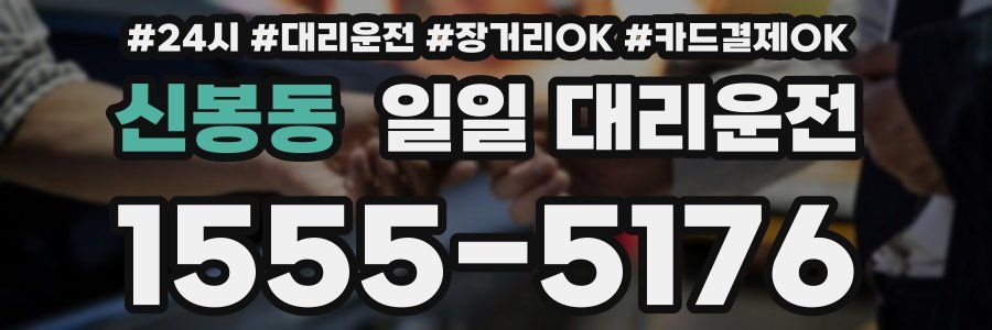 신봉동 일일 대리운전