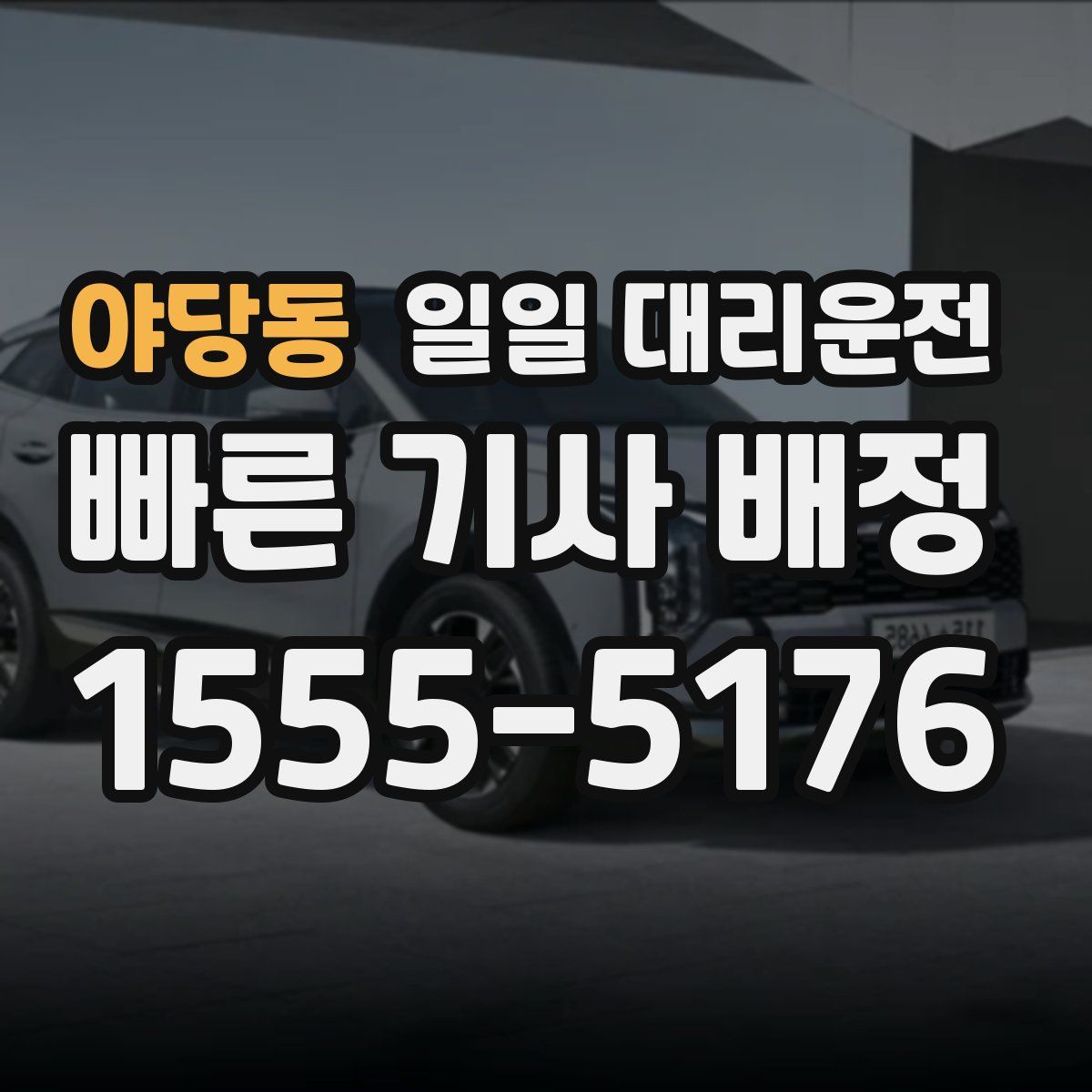 야당동 일일 대리운전