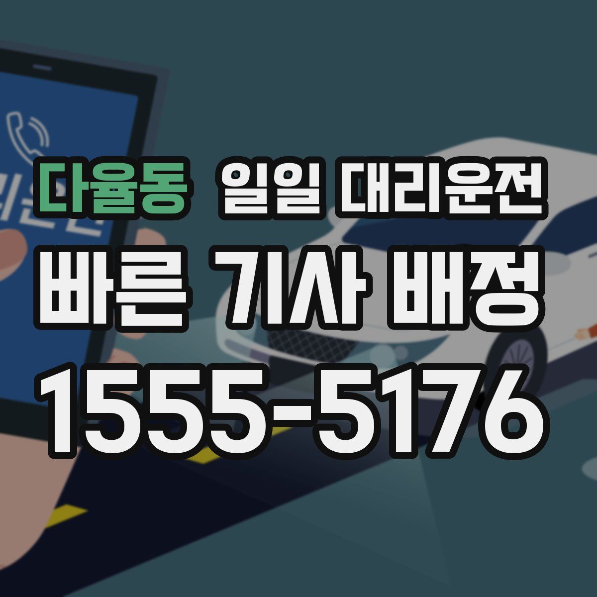 다율동 일일 대리운전