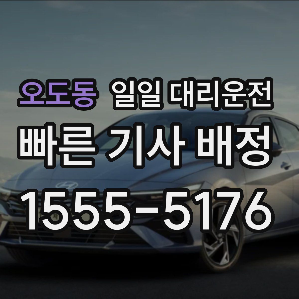 오도동 일일 대리운전