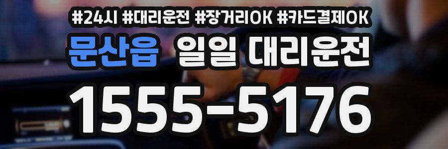 문산읍 일일 대리운전