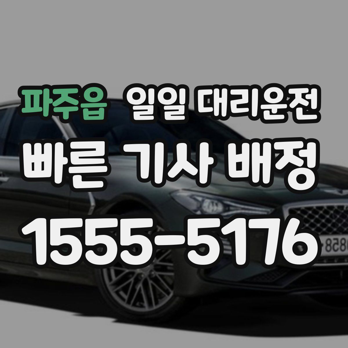 파주읍 일일 대리운전