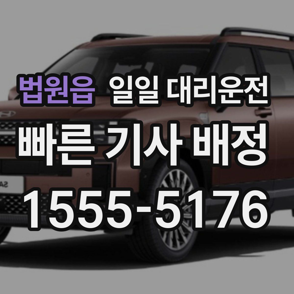법원읍 일일 대리운전