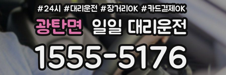 광탄면 일일 대리운전