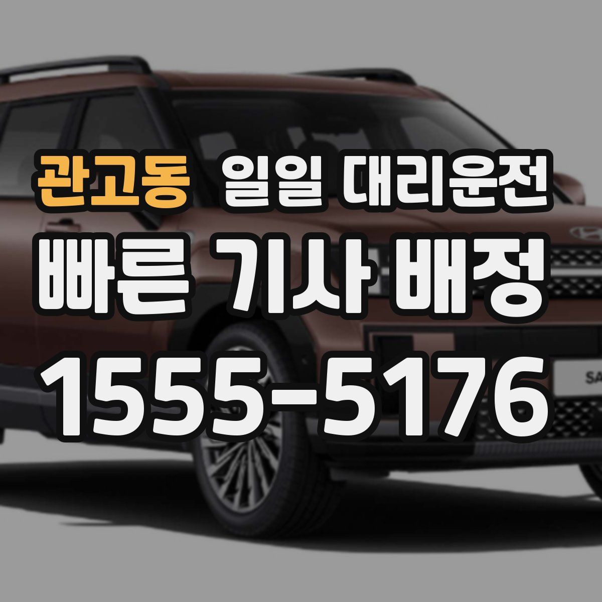 관고동 일일 대리운전