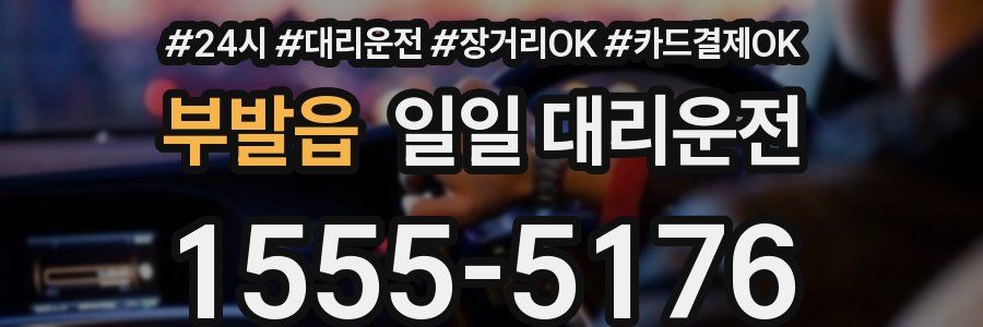 부발읍 일일 대리운전