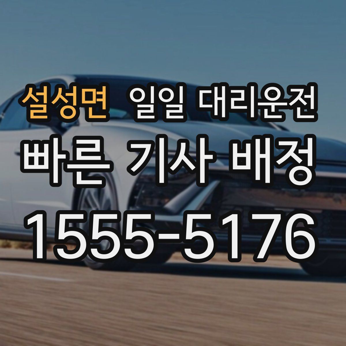 설성면 일일 대리운전