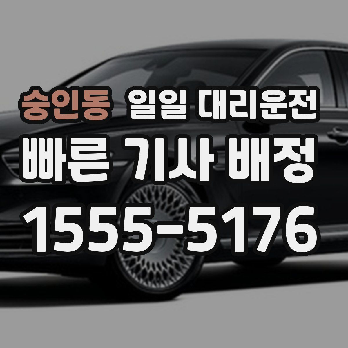 숭인동 일일 대리운전