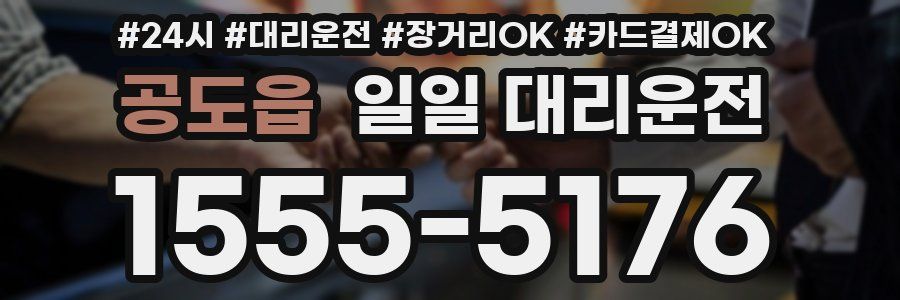 공도읍 일일 대리운전