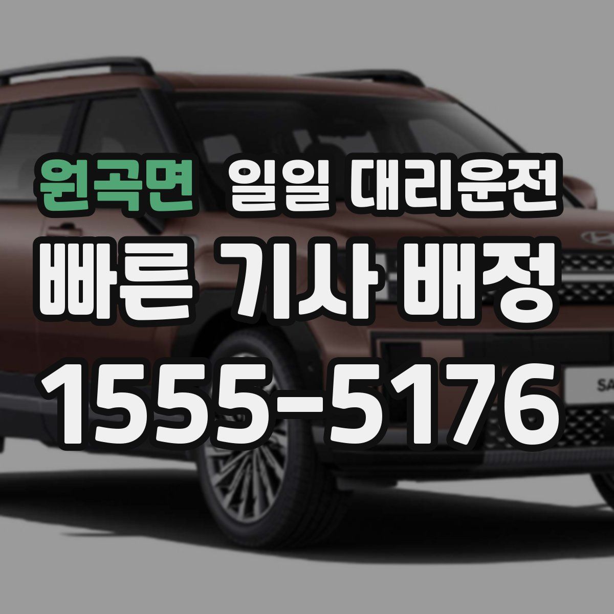 원곡면 일일 대리운전