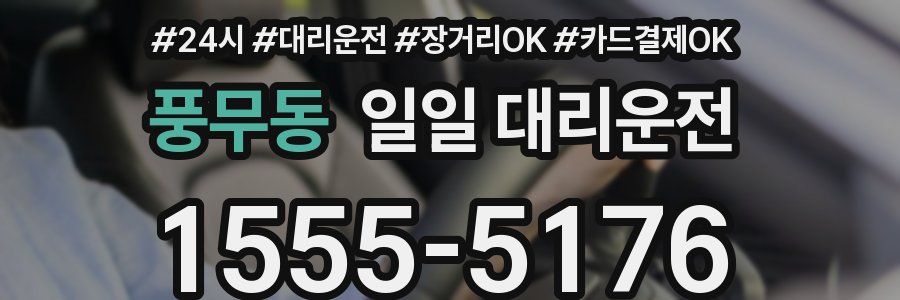 풍무동 일일 대리운전