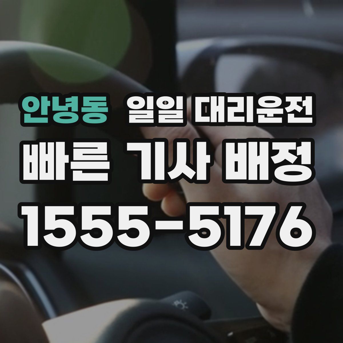 안녕동 일일 대리운전