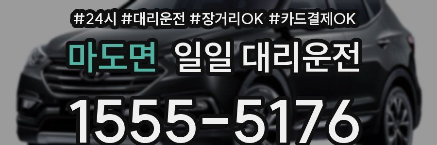 마도면 일일 대리운전
